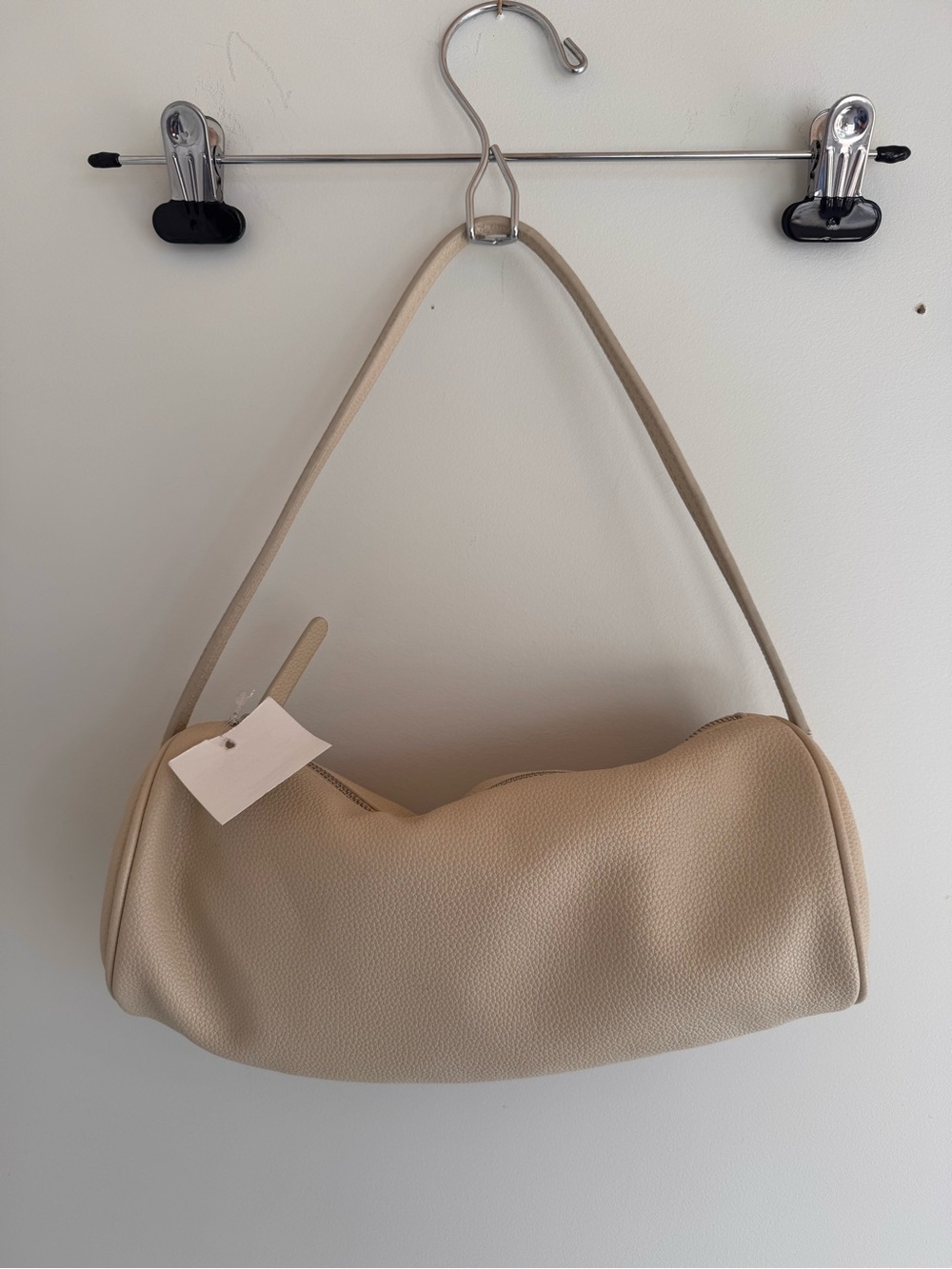 OAK + FORT Cream Shoulder Bag